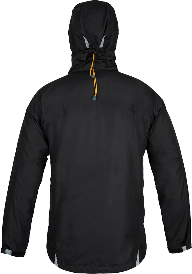 Paramo Mens Enduro Windproof Jacket - Black-Gold Zip-2